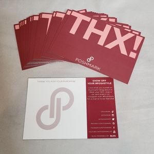 Poshmark Thank You Cards